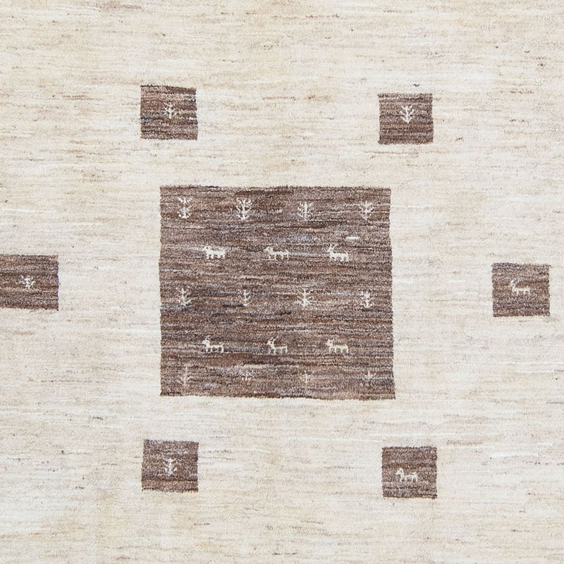 Alfombra Gabbeh - Loribaft Persa - 340 x 250 cm - beige