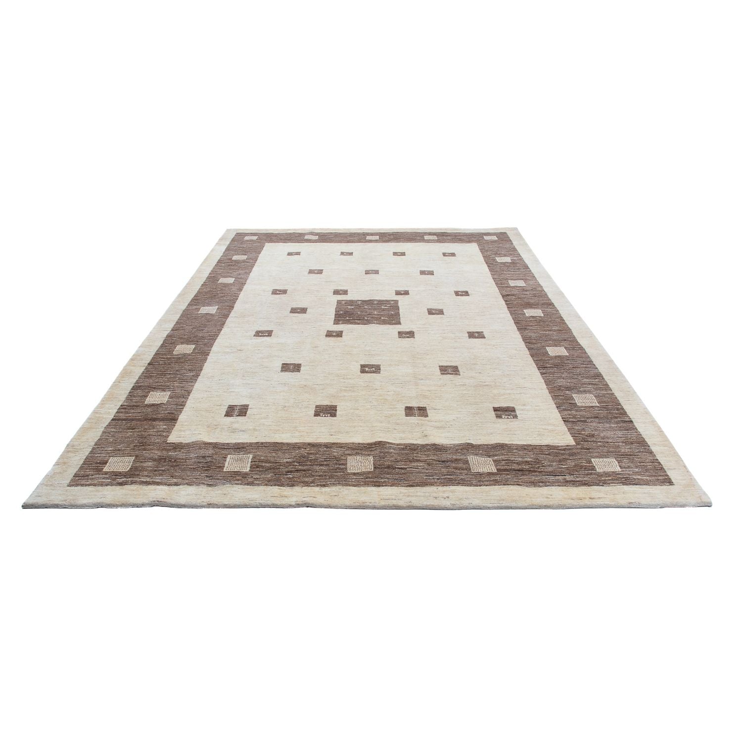 Alfombra Gabbeh - Loribaft Persa - 340 x 250 cm - beige