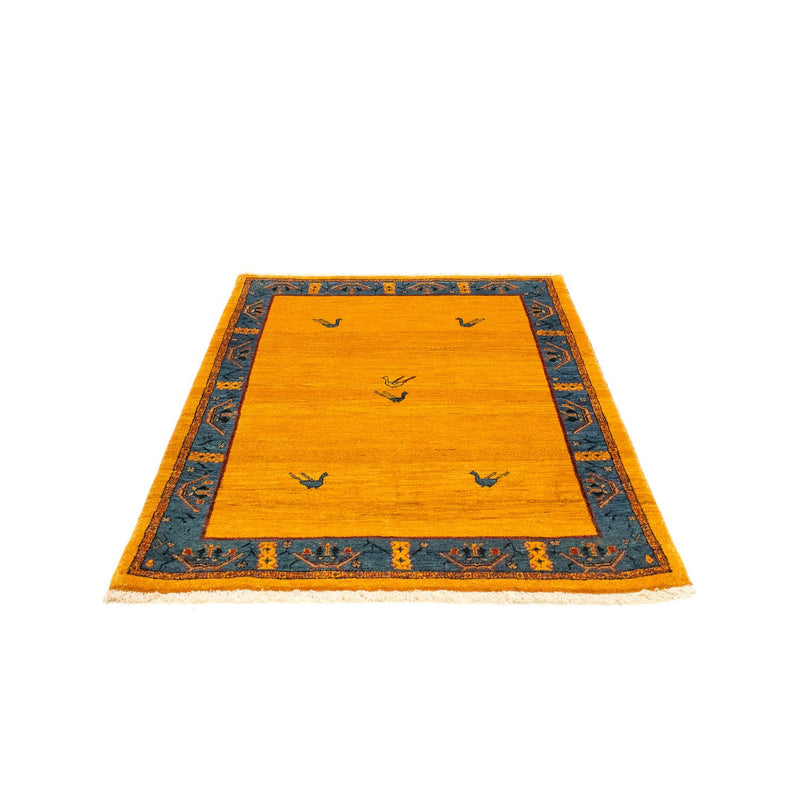 Alfombra Gabbeh - Loribaft Persa - 143 x 109 cm - oro