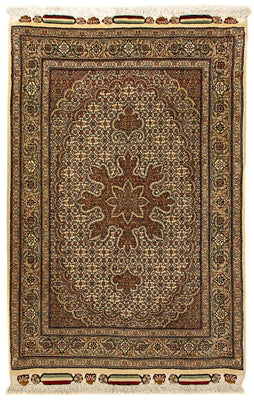 Alfombra Persa - Tabriz - Real - 124 x 80 cm - beige