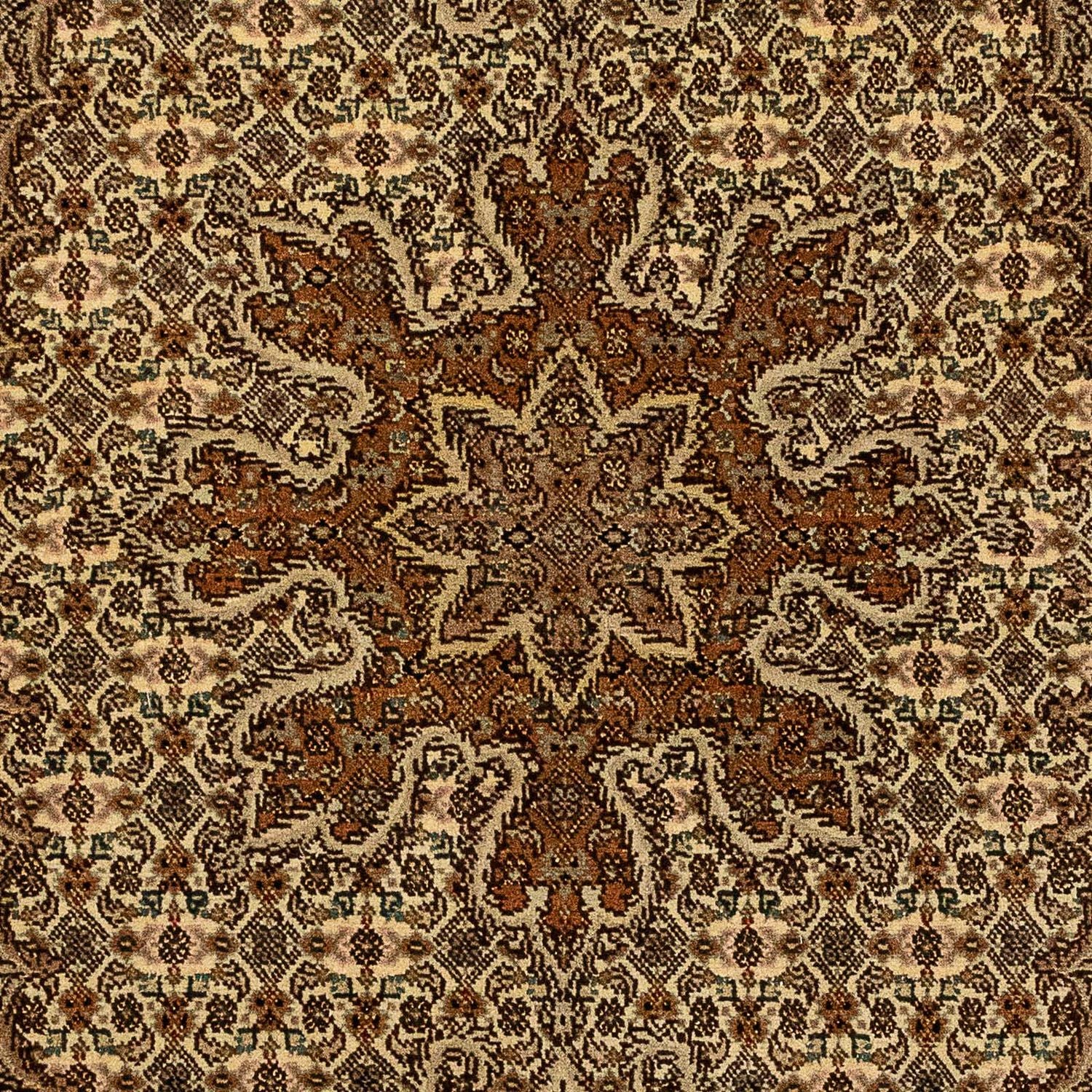 Alfombra Persa - Tabriz - Real - 124 x 80 cm - beige