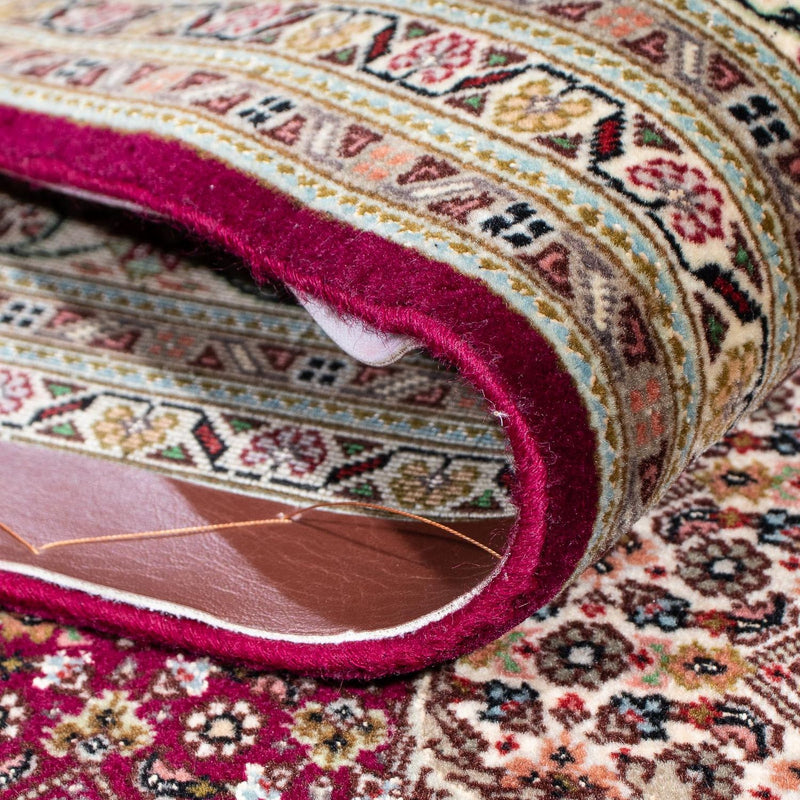Alfombra persa - Tabriz - 300 x 200 cm - rojo oscuro