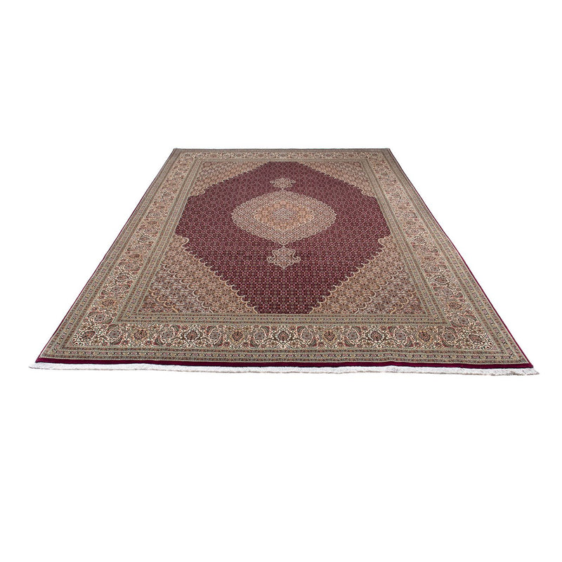 Alfombra persa - Tabriz - 300 x 200 cm - rojo oscuro