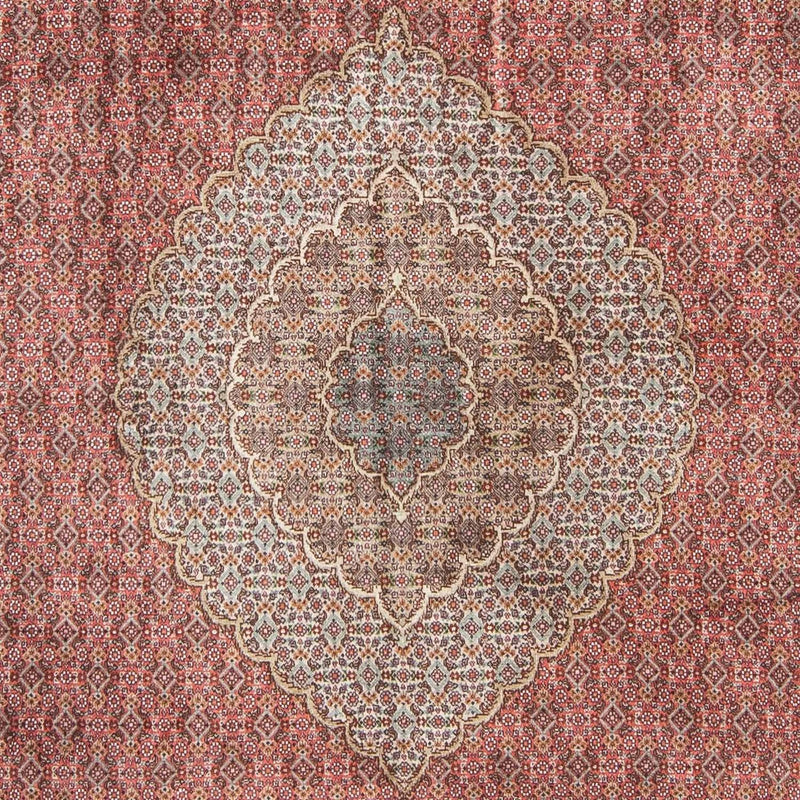 Alfombra persa - Tabriz - 303 x 200 cm - rojo claro