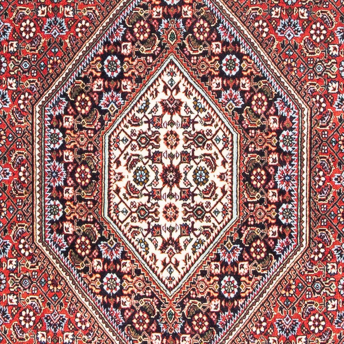 Alfombra persa - Bidjar - 178 x 109 cm - rojo