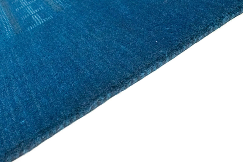 Alfombra Gabbeh - Loribaft Persa - 243 x 171 cm - azul