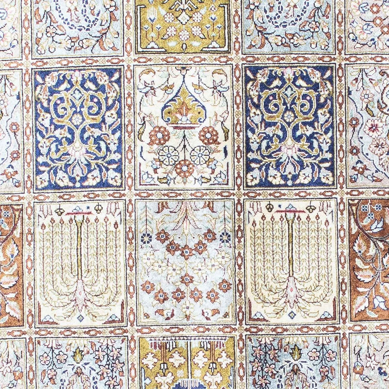 Alfombra persa - Ghom - 148 x 100 cm - multicolor
