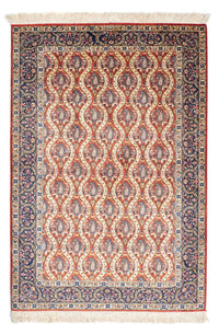 Alfombra persa - Ghom - 150 x 98 cm - rojo