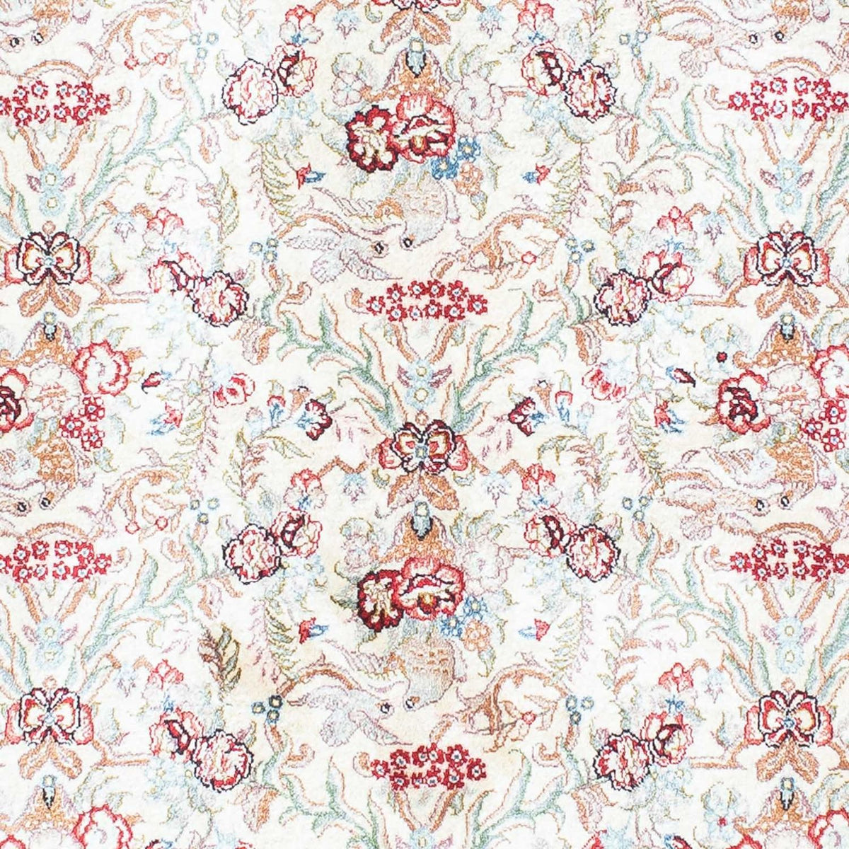 Alfombra persa - Ghom - 157 x 99 cm - beige