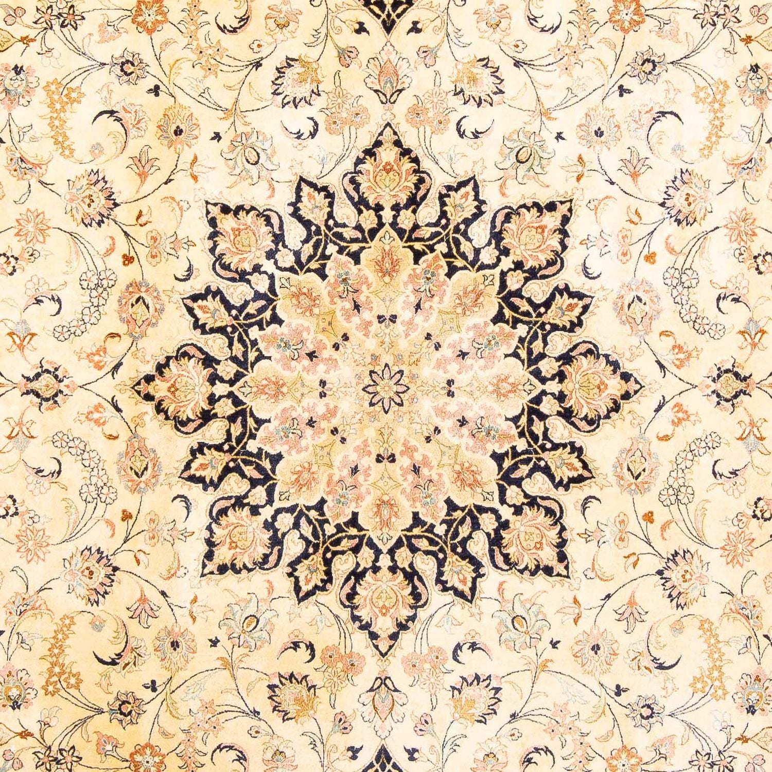 Alfombra persa - Ghom - 297 x 194 cm - beige