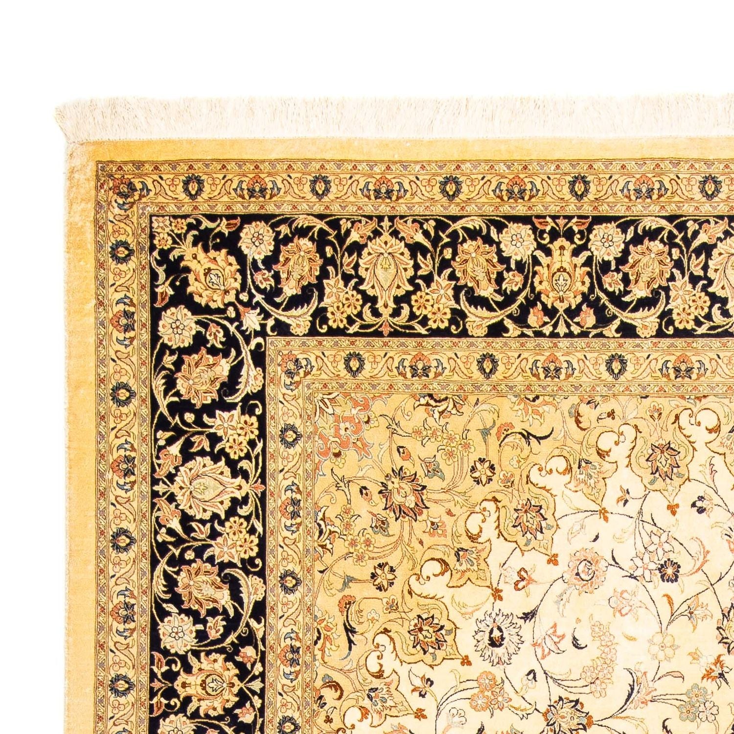 Alfombra persa - Ghom - 297 x 194 cm - beige