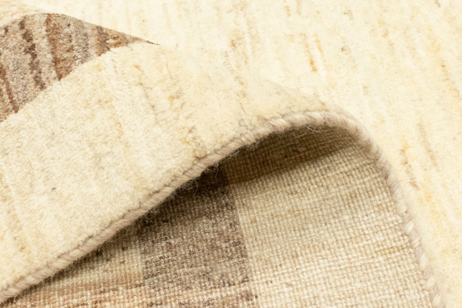 Alfombra Gabbeh - Loribaft Persa - 286 x 202 cm - beige