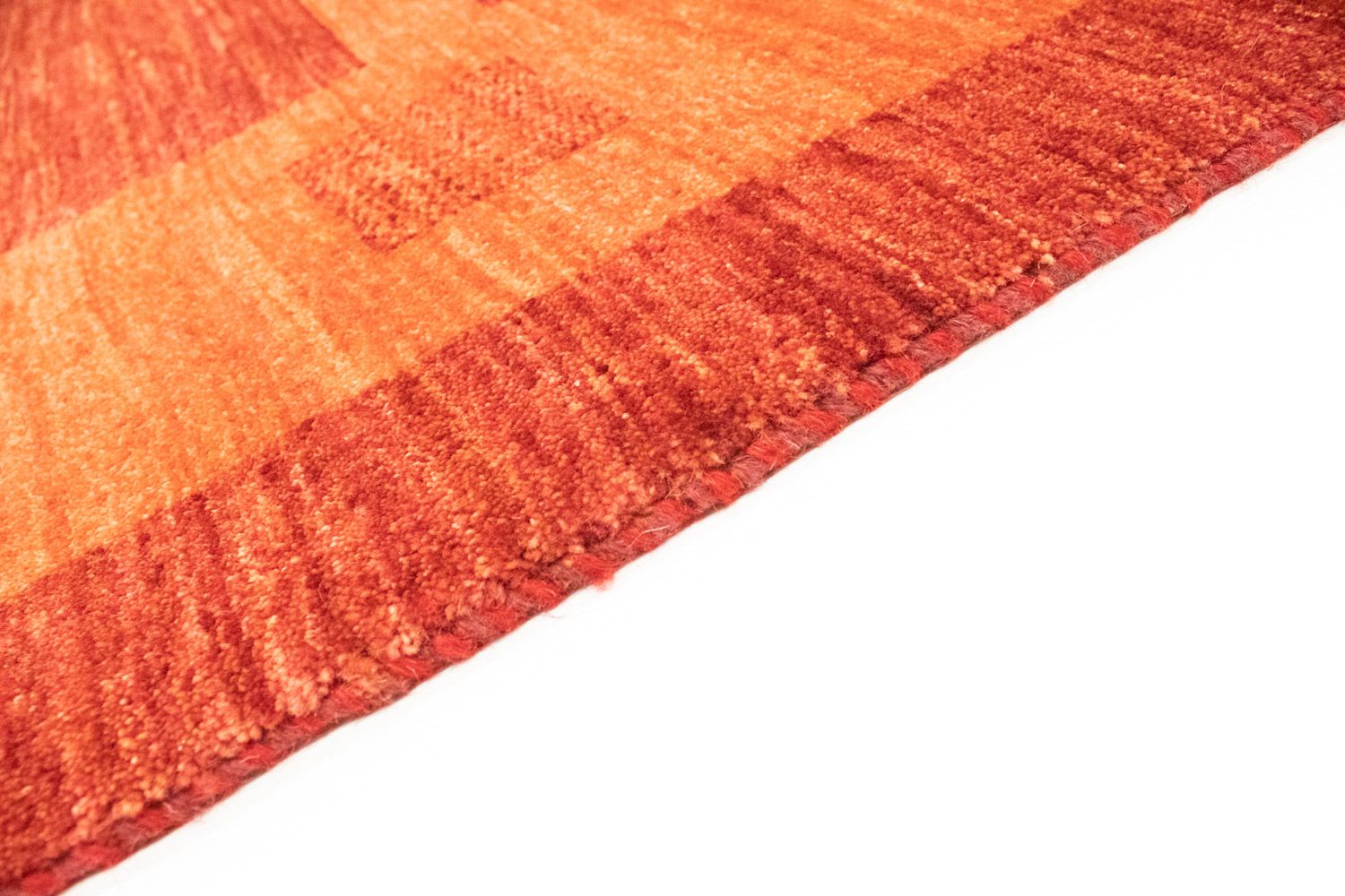 Alfombra Gabbeh - Loribaft Persa - 247 x 171 cm - rojo