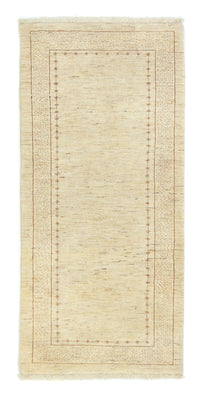 Alfombra de pasillo Alfombra Gabbeh - Loribaft Persa - 185 x 85 cm - beige