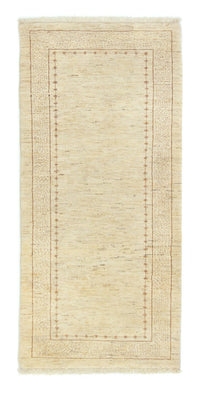 Alfombra de pasillo Alfombra Gabbeh - Loribaft Persa - 185 x 85 cm - beige