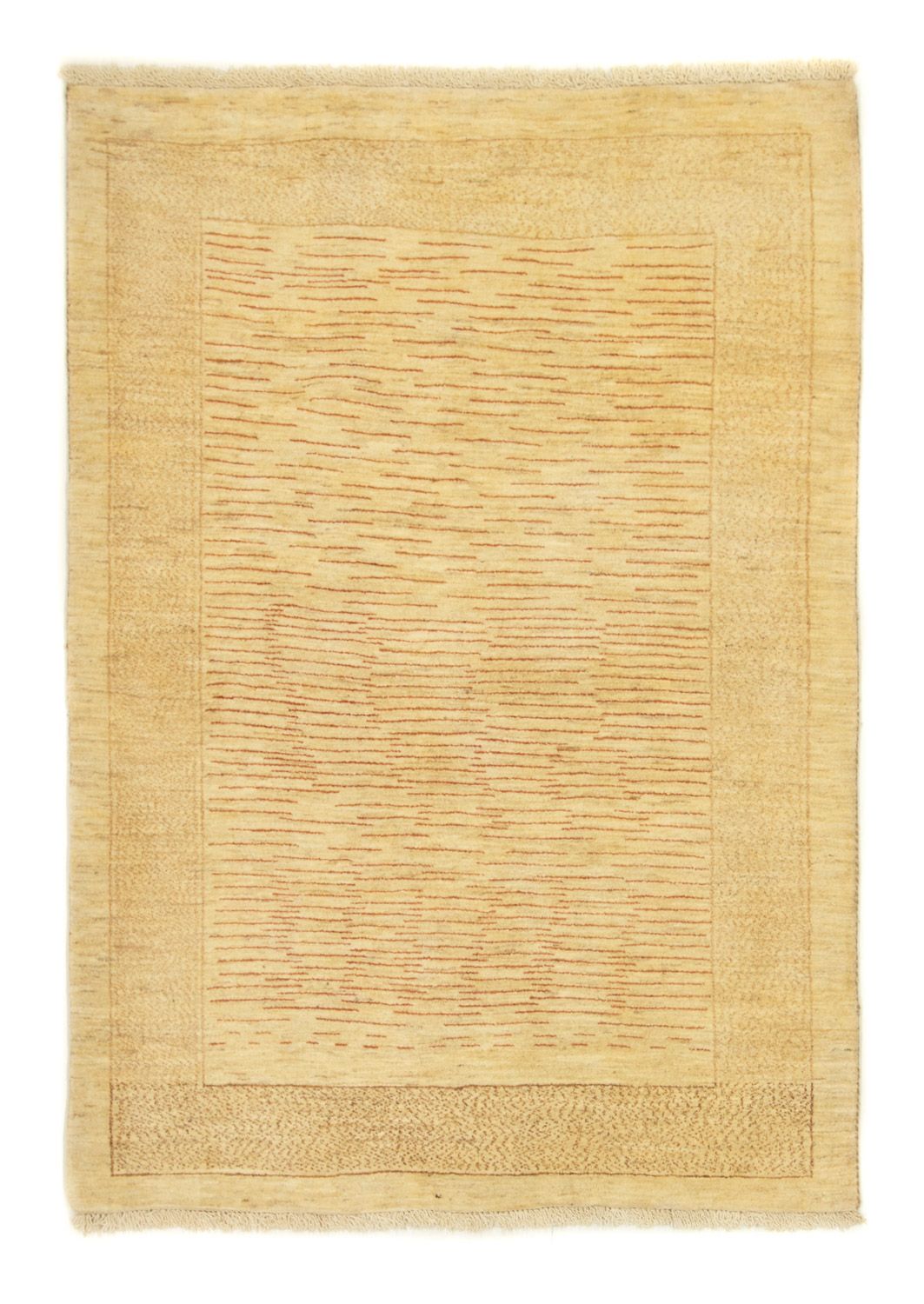Alfombra Gabbeh - Loribaft Persa - 168 x 121 cm - beige
