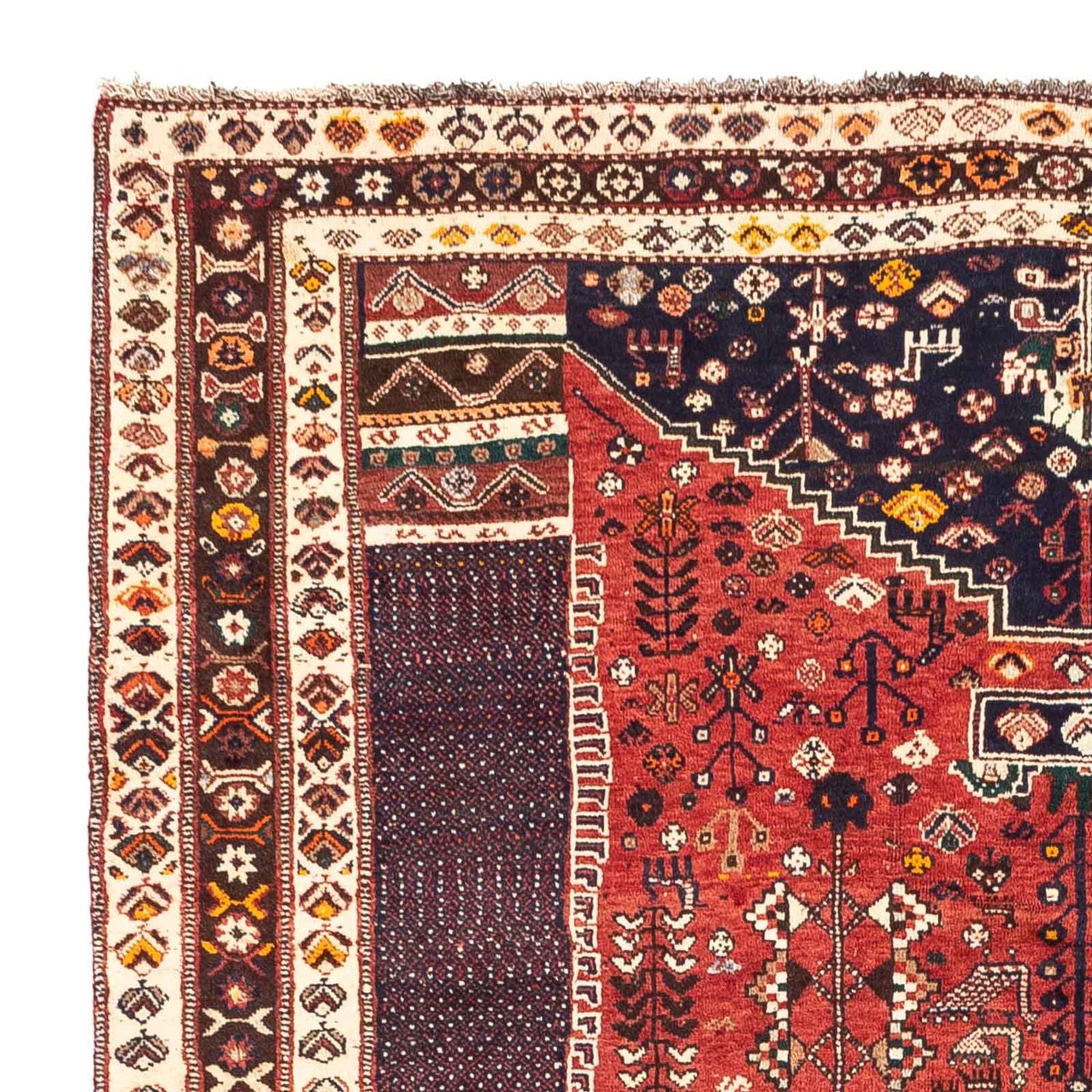Alfombra persa - Nómada - 260 x 176 cm - rojo