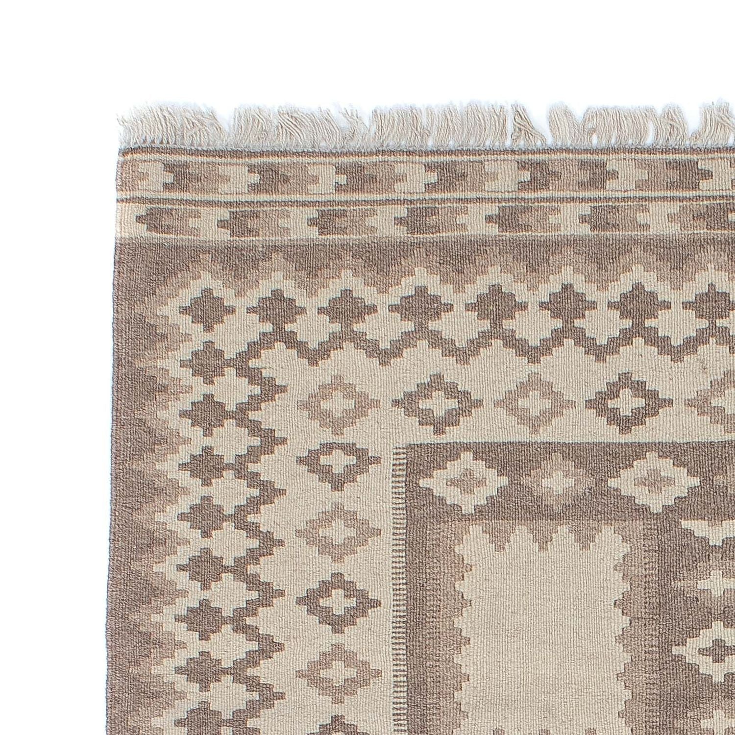 Alfombra Kelim - Oriental - 190 x 120 cm - gris claro