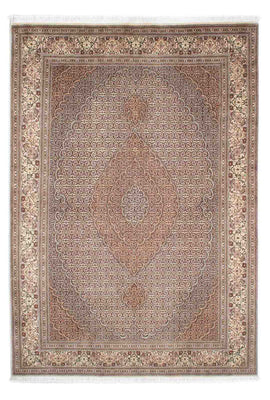Alfombra persa - Tabriz - 242 x 168 cm - marrón claro