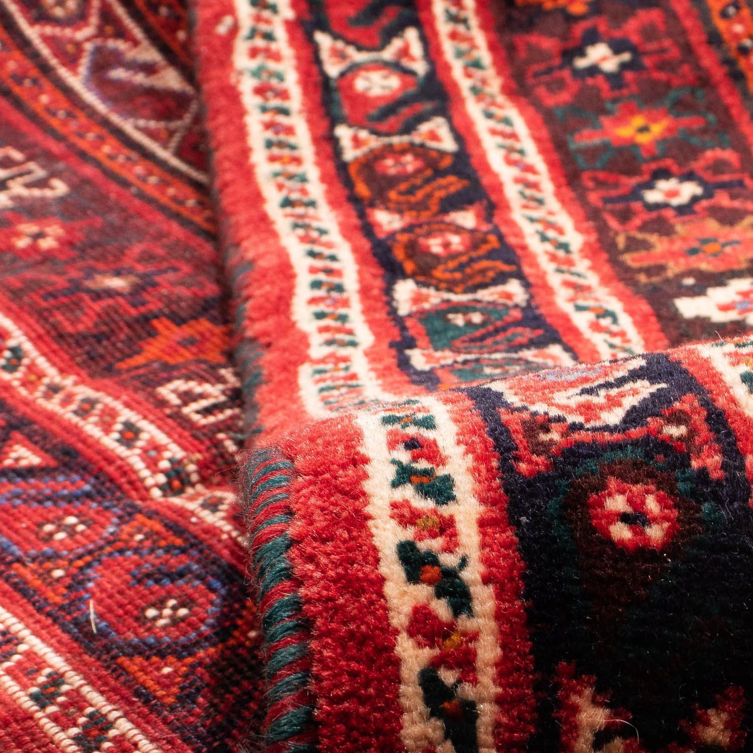 Alfombra persa - Nómada - 267 x 192 cm - rojo oscuro