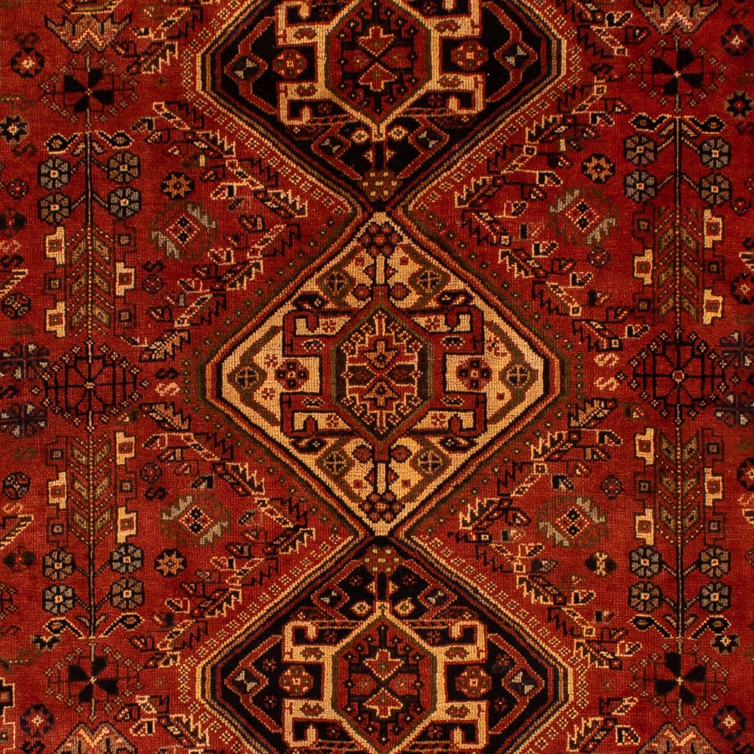 Alfombra persa - Nómada - 290 x 185 cm - rojo oscuro