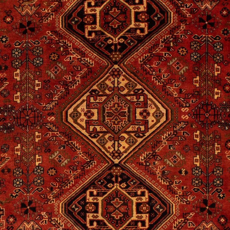 Alfombra persa - Nómada - 290 x 185 cm - rojo oscuro