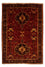 Alfombra persa - Nómada - 307 x 206 cm - rojo oscuro