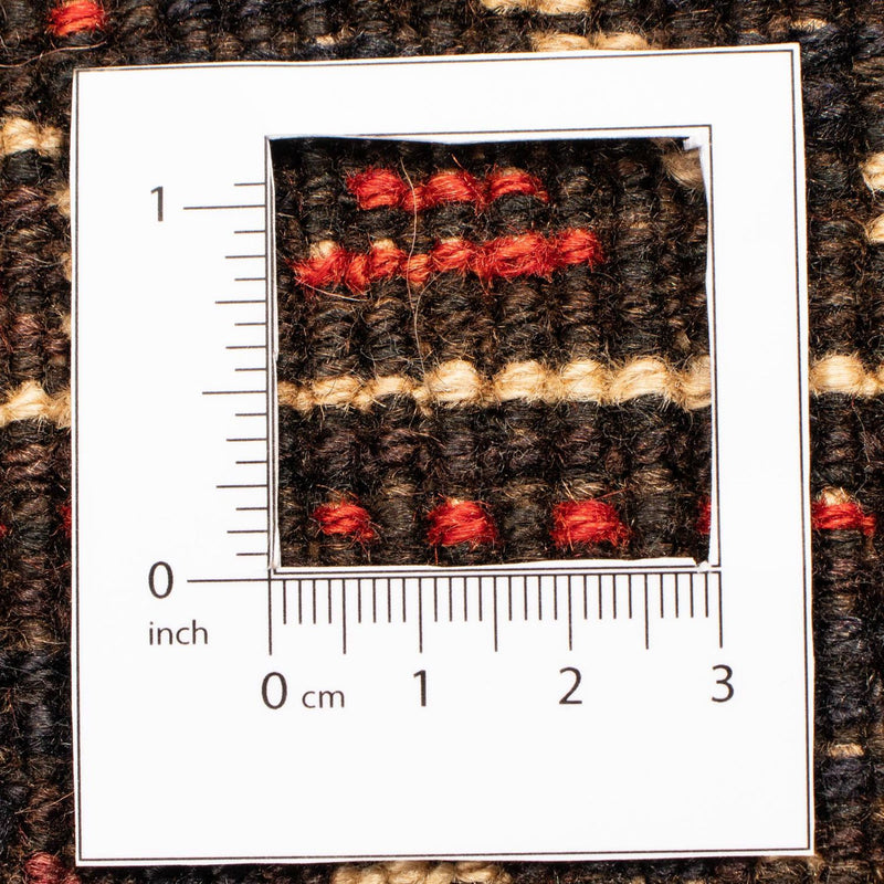 Alfombra persa - Nómada - 303 x 206 cm - rojo oscuro