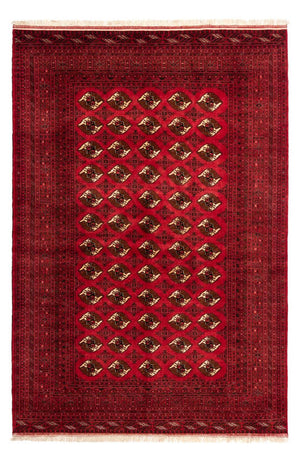 Alfombra persa - Nómada - 290 x 203 cm - rojo oscuro