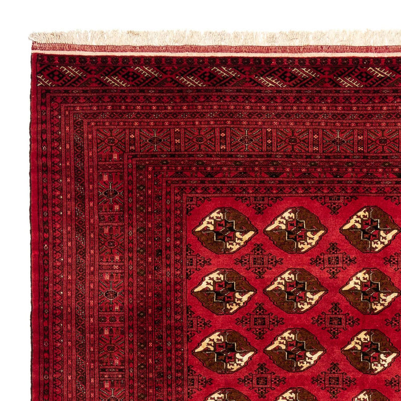 Alfombra persa - Nómada - 290 x 203 cm - rojo oscuro