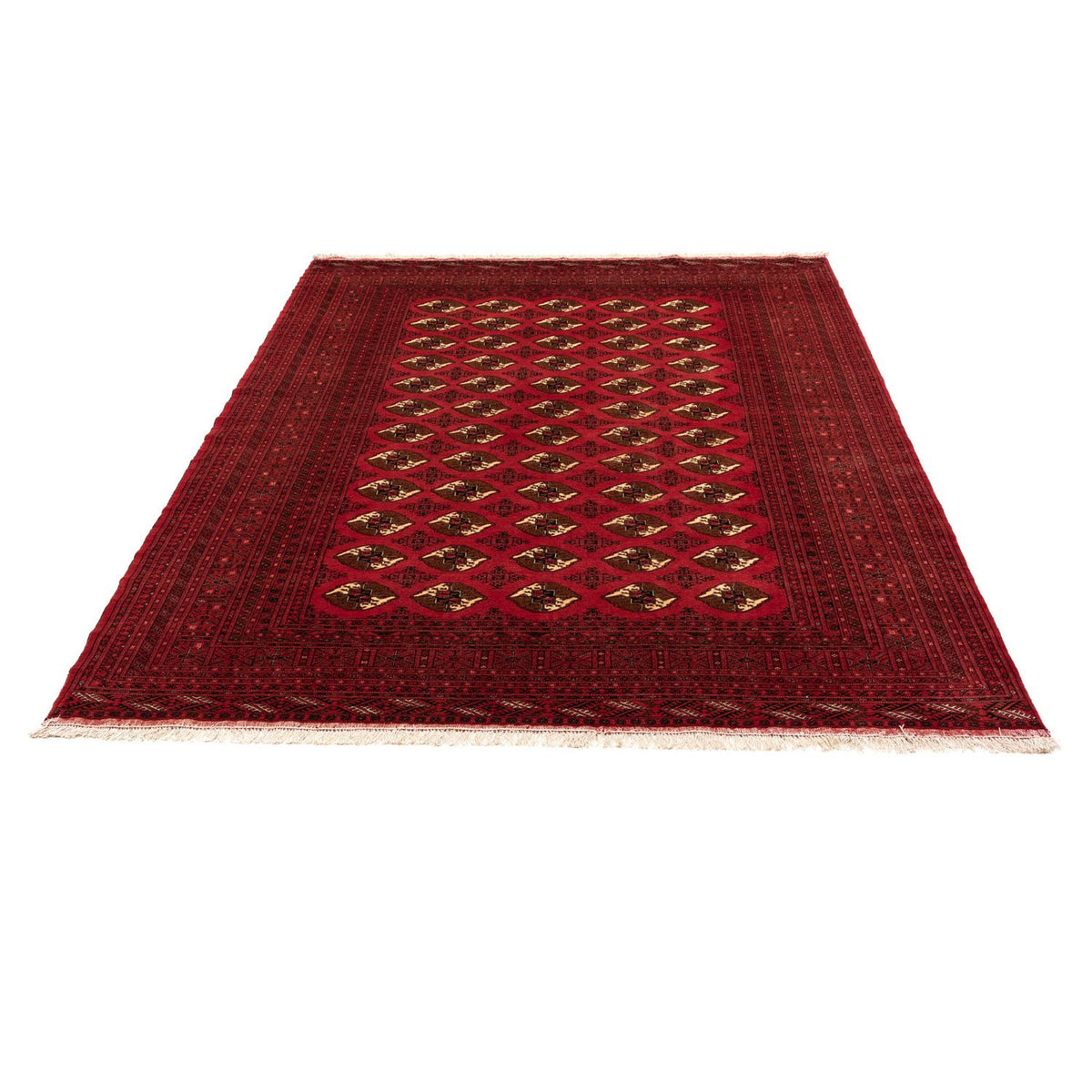 Alfombra persa - Nómada - 290 x 203 cm - rojo oscuro