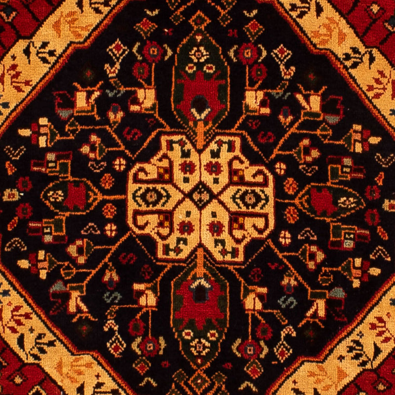 Alfombra persa - Nómada - 302 x 208 cm - rojo oscuro