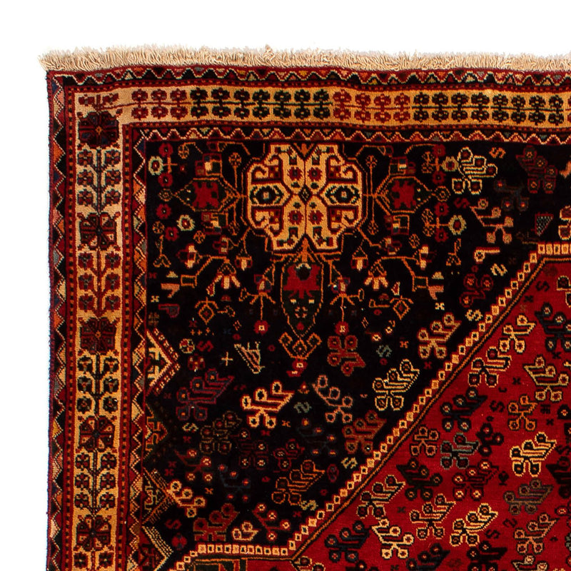 Alfombra persa - Nómada - 302 x 208 cm - rojo oscuro
