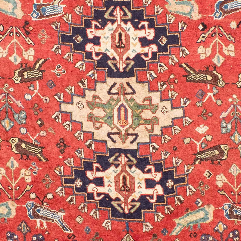 Alfombra persa - Nómada - 257 x 205 cm - rojo