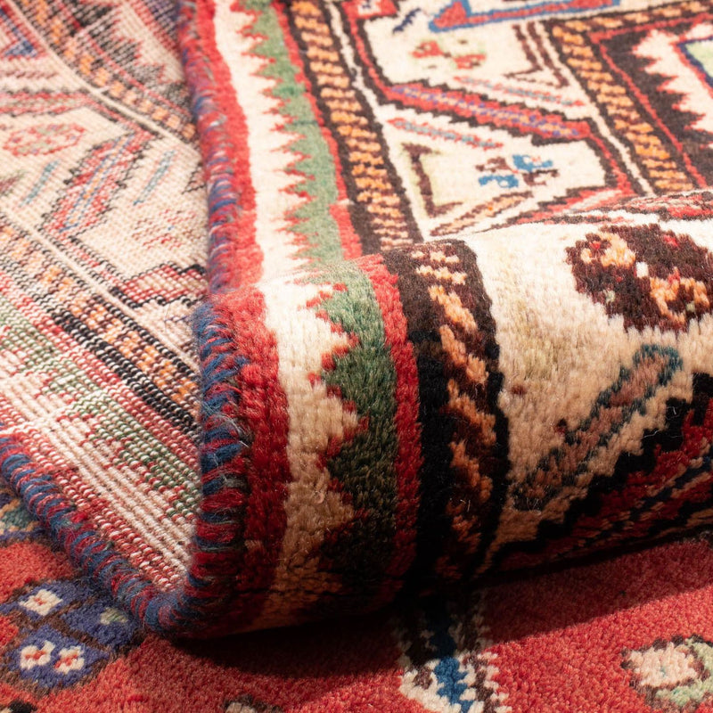 Alfombra persa - Nómada - 257 x 205 cm - rojo