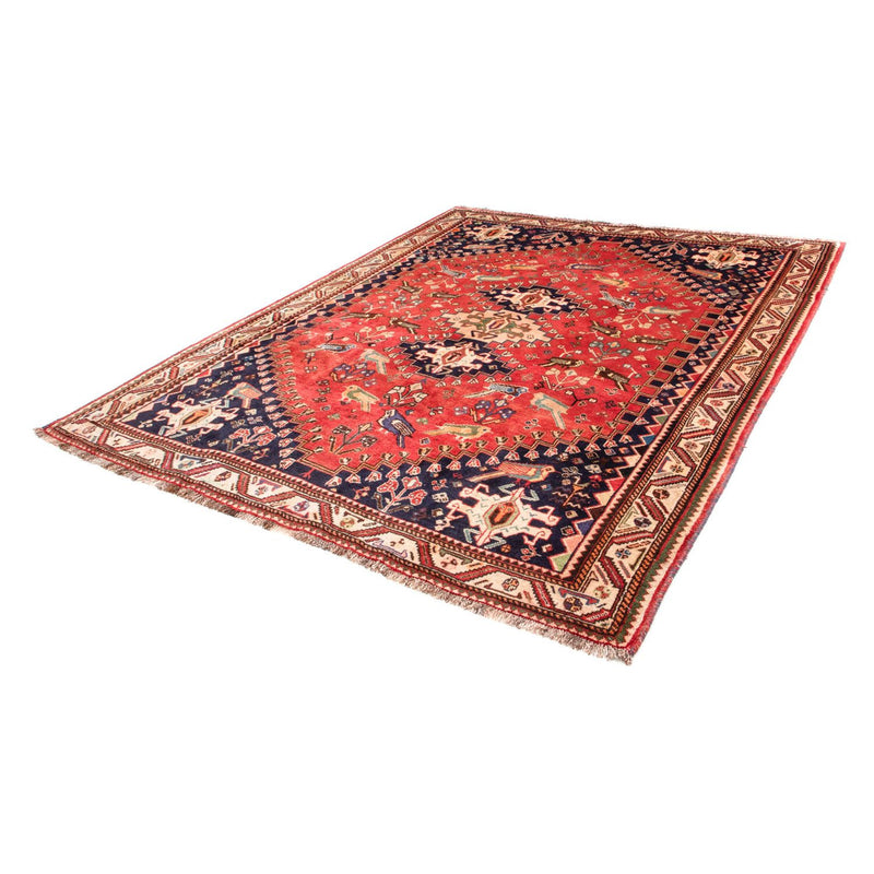 Alfombra persa - Nómada - 257 x 205 cm - rojo