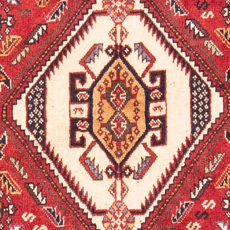 Alfombra de pasillo Alfombra persa - Nómada - 266 x 97 cm - rojo