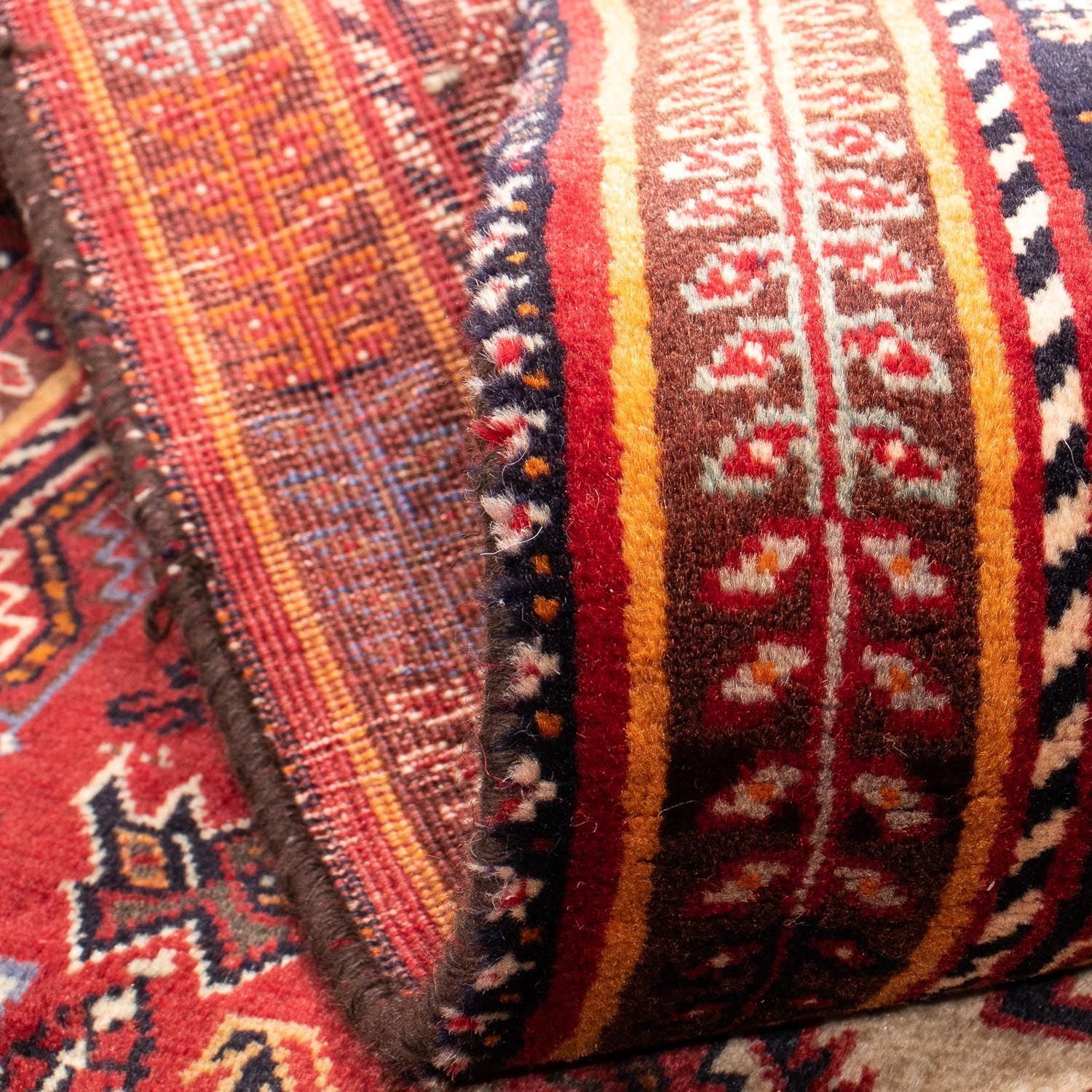 Alfombra de pasillo Alfombra persa - Nómada - 266 x 97 cm - rojo