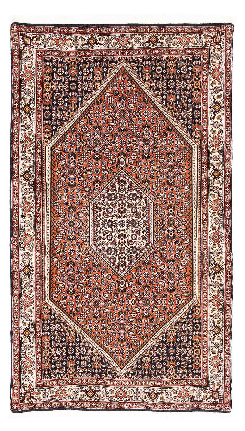 Alfombra persa - Bidjar - 169 x 105 cm - salmón