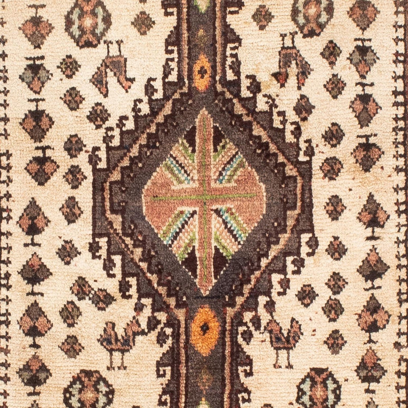 Alfombra de pasillo Alfombra persa - Nómada - 175 x 73 cm - beige