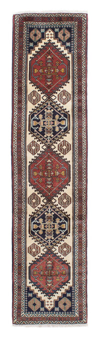 Alfombra de pasillo Alfombra persa - Nómada - 287 x 67 cm - beige