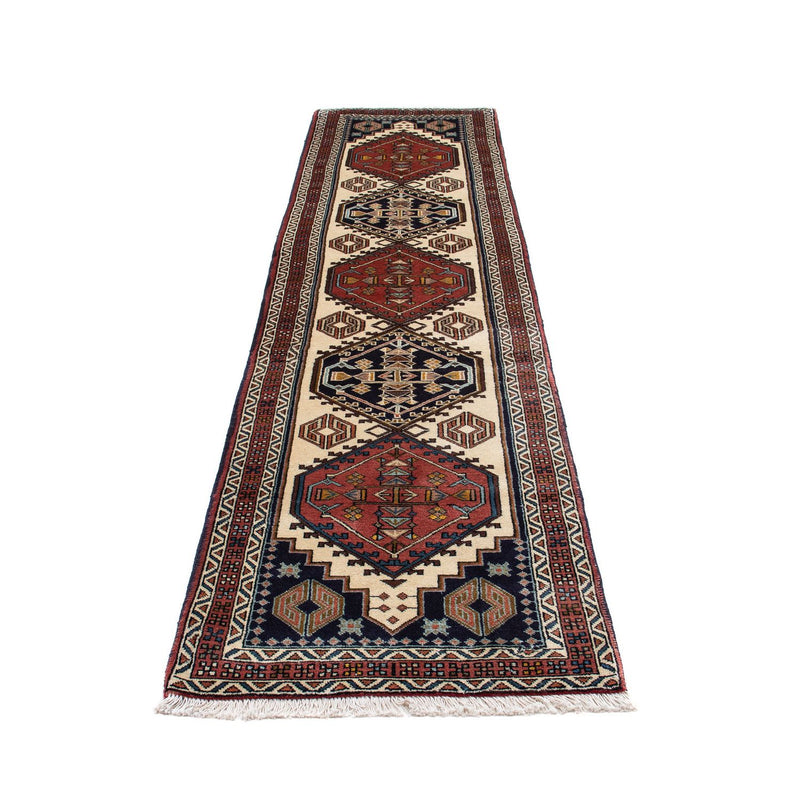 Alfombra de pasillo Alfombra persa - Nómada - 287 x 67 cm - beige