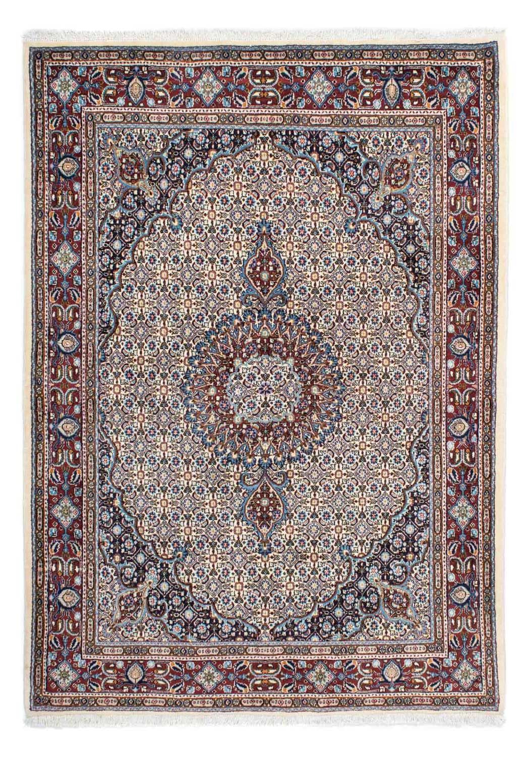 Alfombra persa - Clásica - 203 x 150 cm - beige