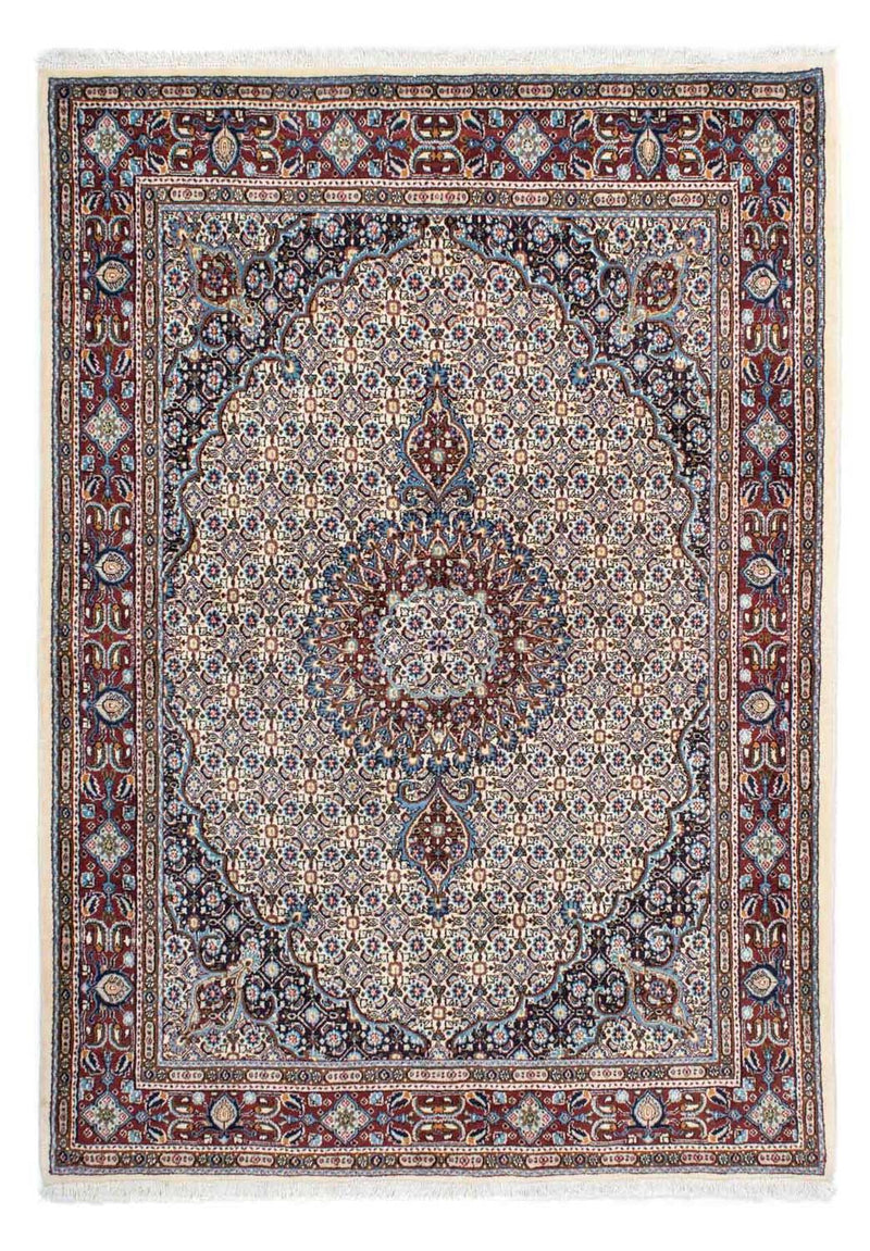 Alfombra persa - Clásica - 203 x 150 cm - beige