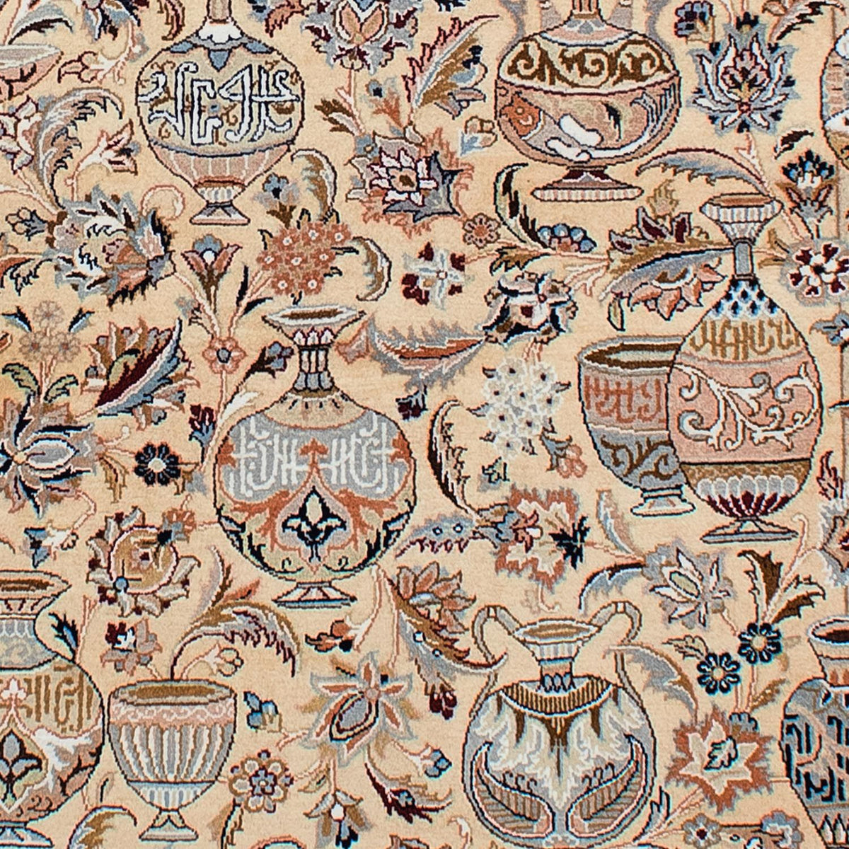 Alfombra persa - Clásica - 202 x 128 cm - beige