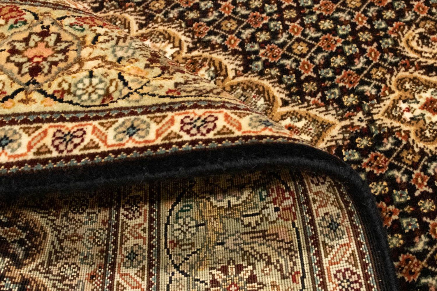 Alfombra Persa - Tabriz - Real - 159 x 101 cm - negro