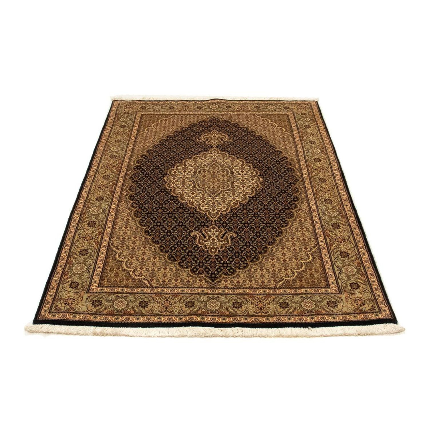 Alfombra Persa - Tabriz - Real - 159 x 101 cm - negro