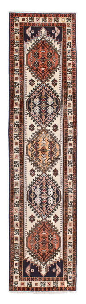 Alfombra de pasillo Alfombra persa - Nómada - 297 x 71 cm - beige