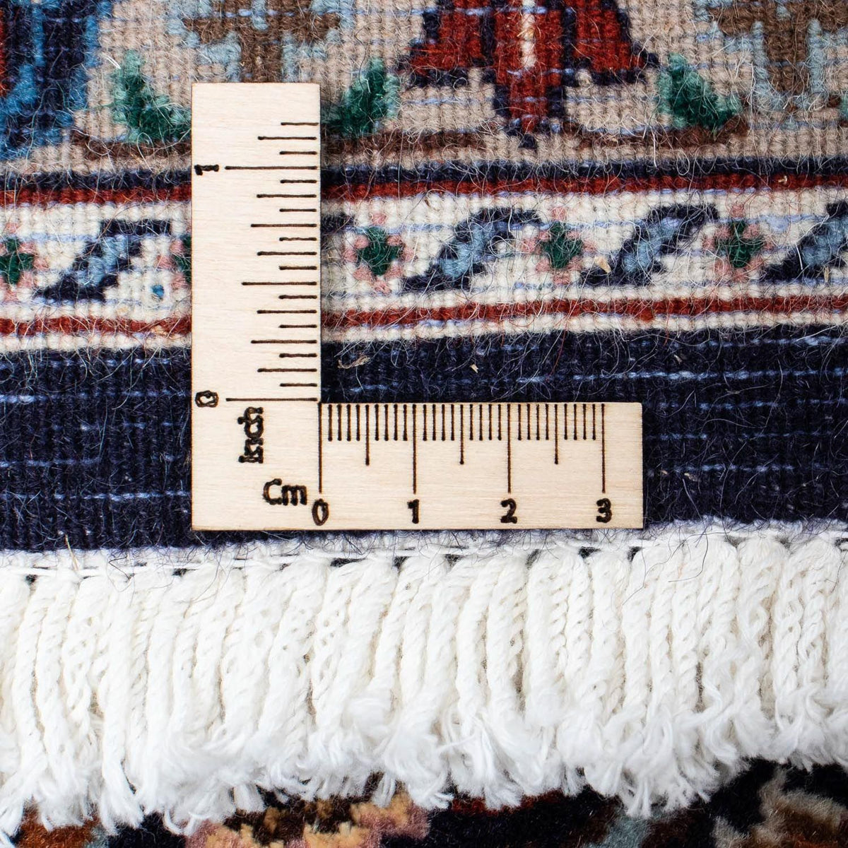 Alfombra persa - Clásica - 197 x 148 cm - azul oscuro