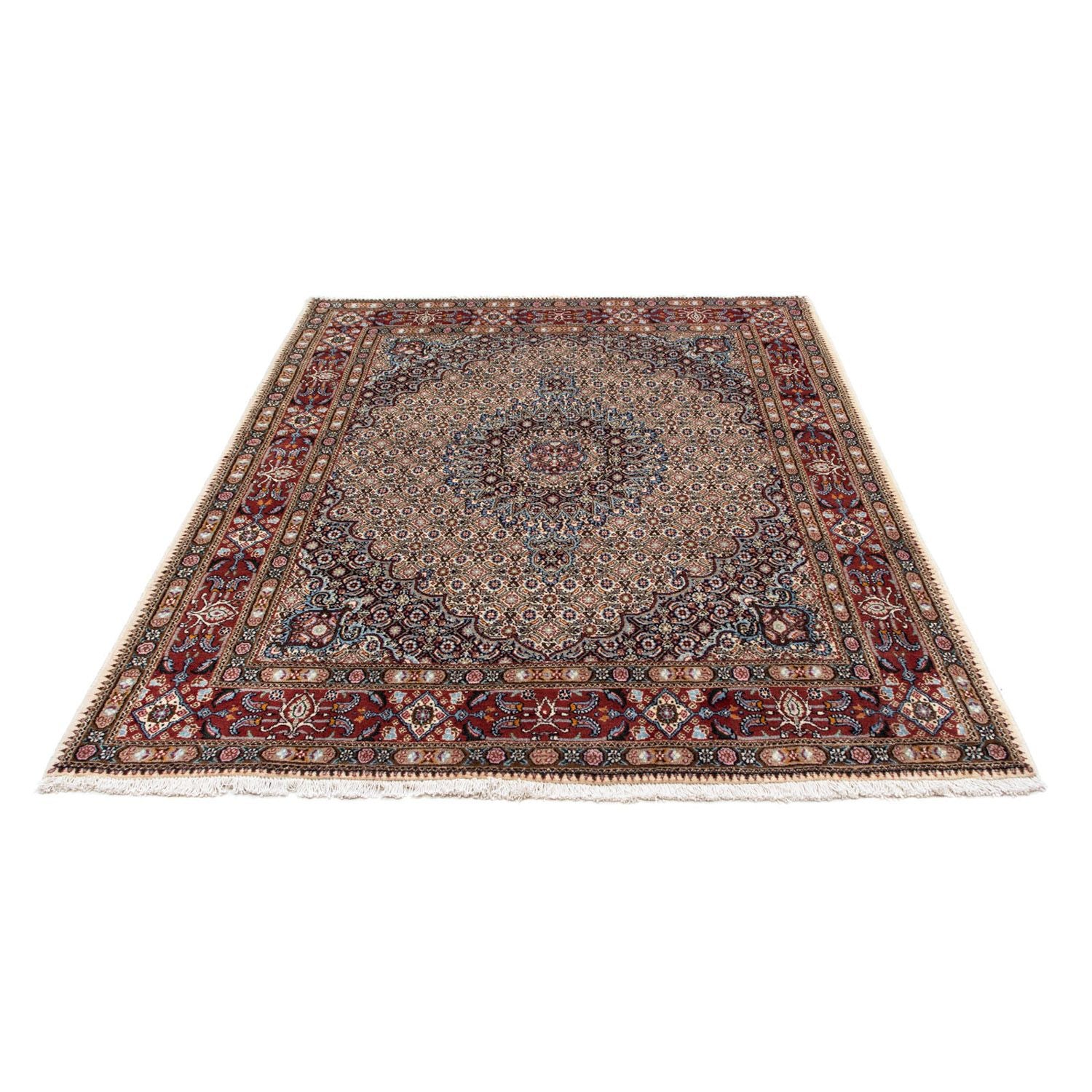 Alfombra persa - Clásica - 199 x 148 cm - beige